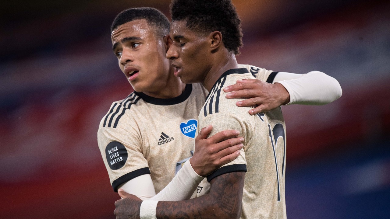 Greenwood & Rashford (©Sebastian Frej/MB Media/Gallo Images)